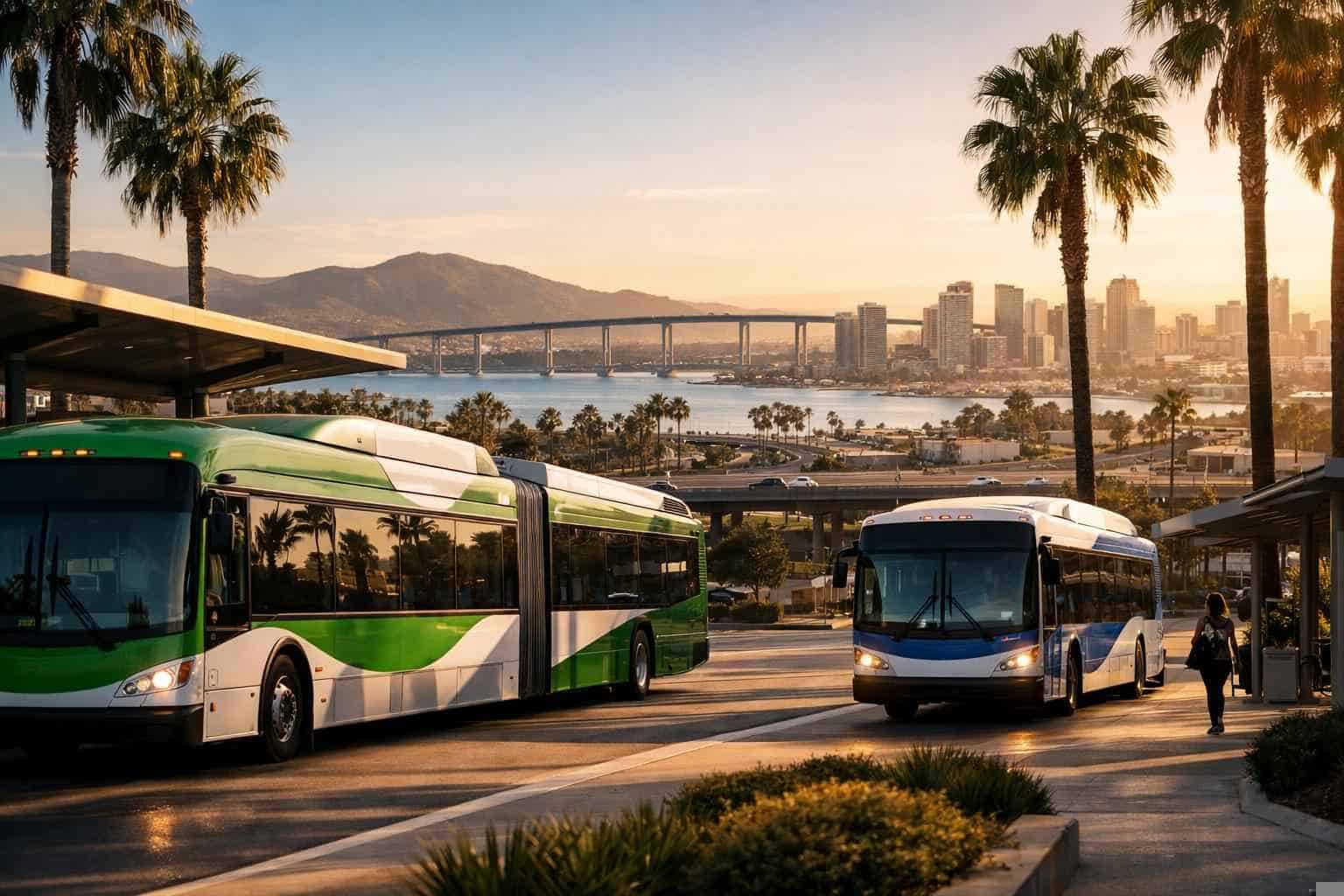 Buses in National City California
