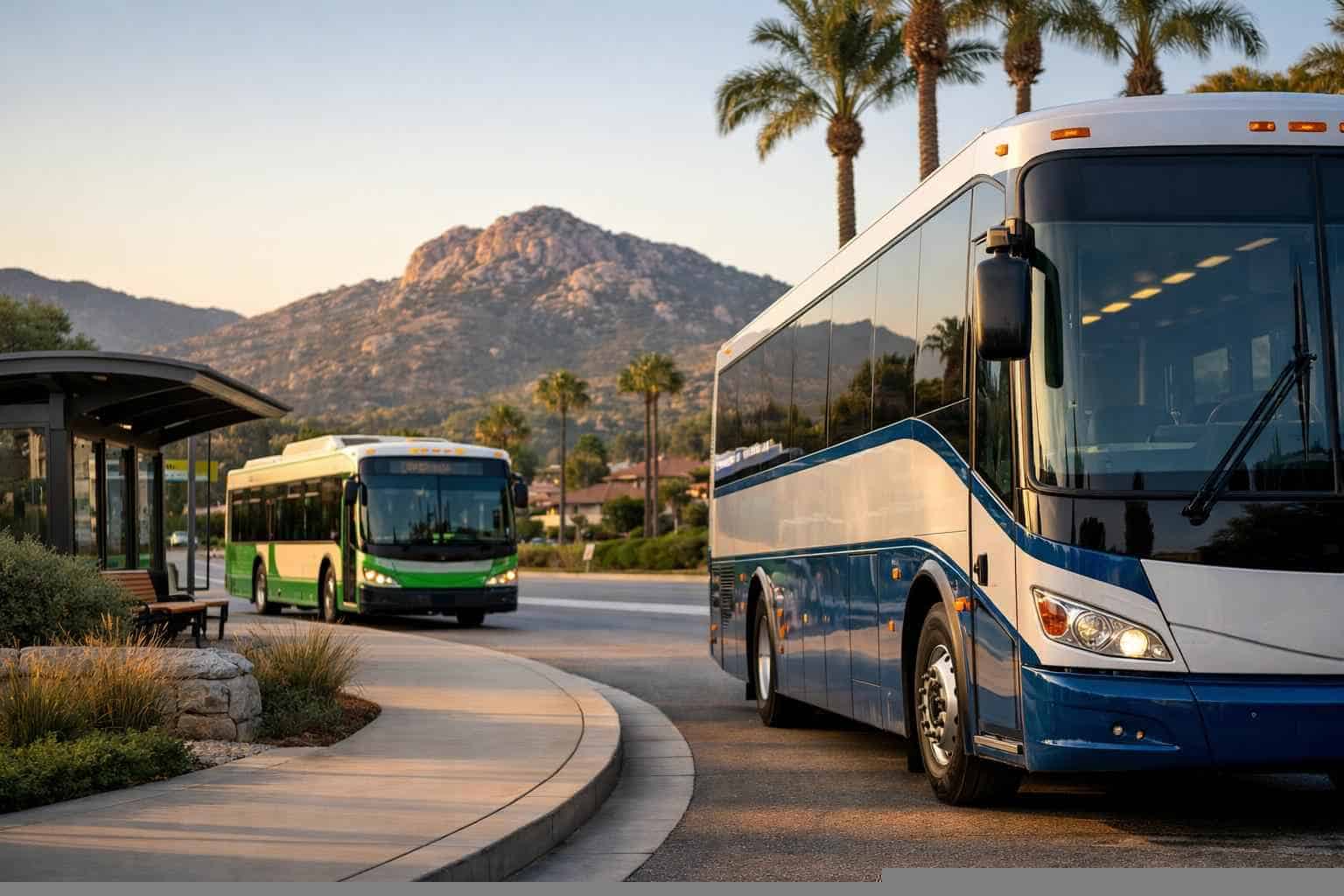 Buses In Poway California