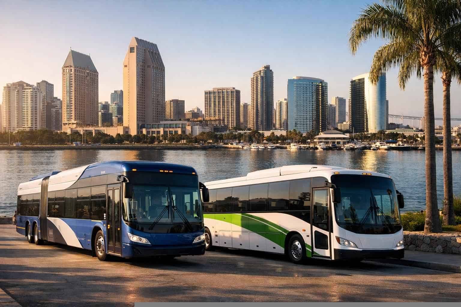 Buses in San Diego California