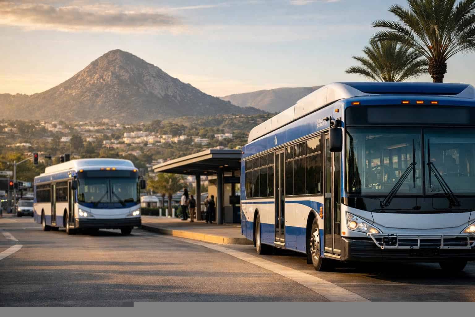 Buses in San Marcos California