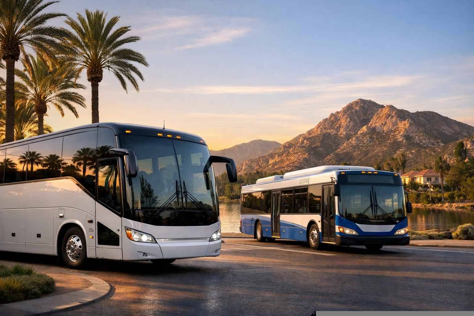 Buses in Santee California