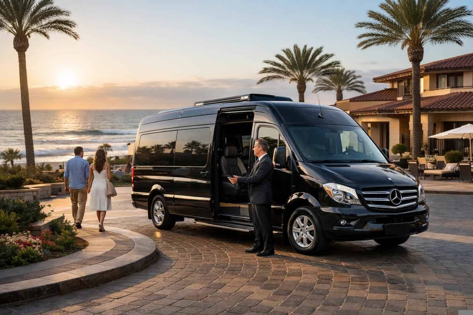 Carlsbad CA Passenger Van with Driver