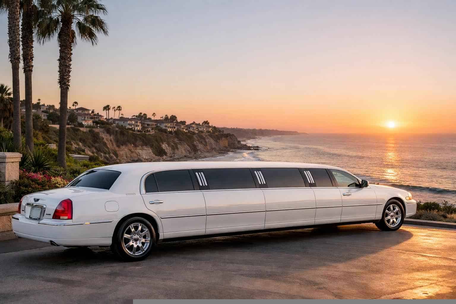 Carlsbad CA White Limo Rental