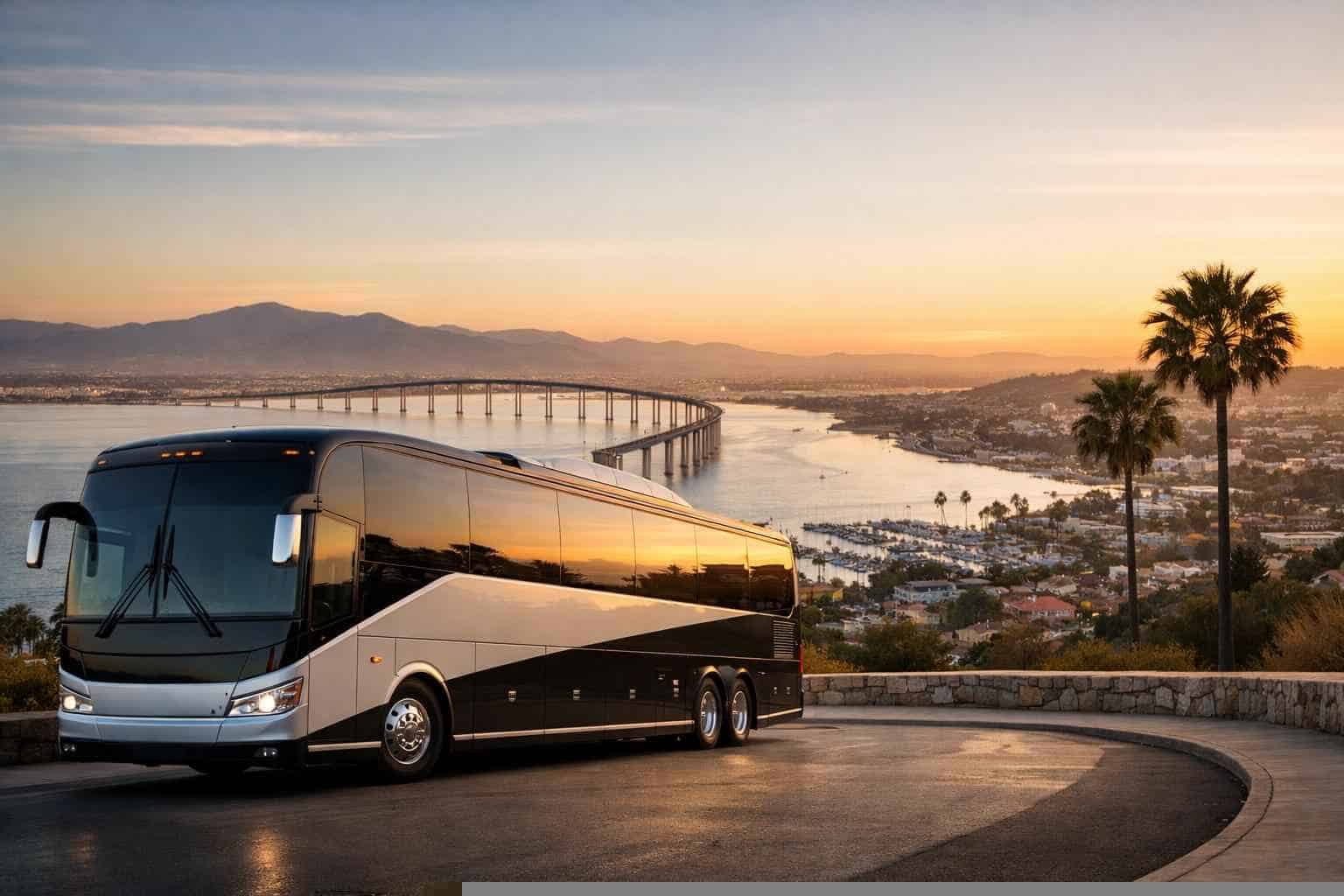 Charter Bus Rental Chula Vista CA