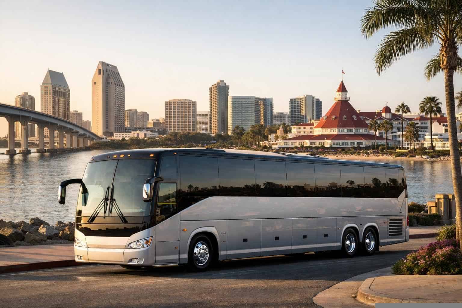 Charter Bus Rental Coronado CA