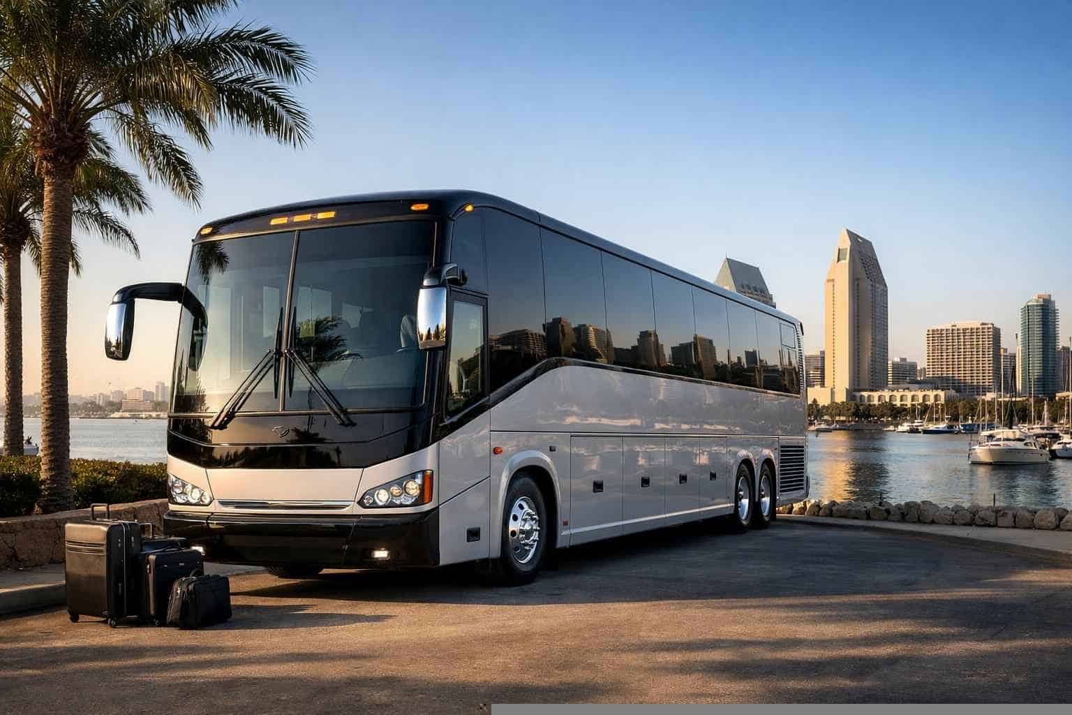 Charter Bus Rental National City CA