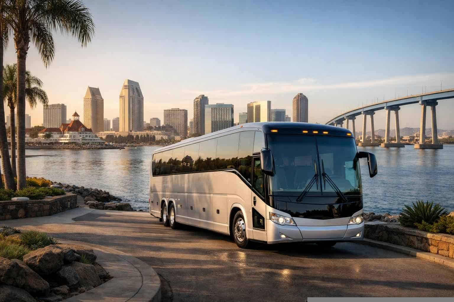 Charter Bus Rental Near Me Coronado CA