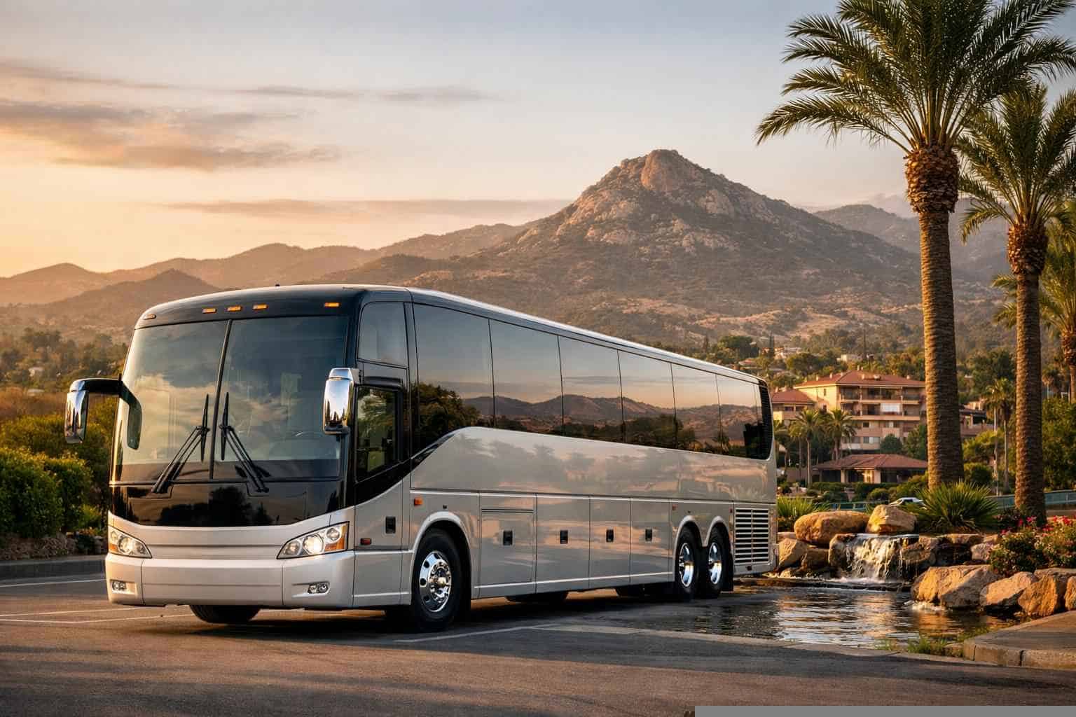 Charter Bus Rental Near Me Escondido CA