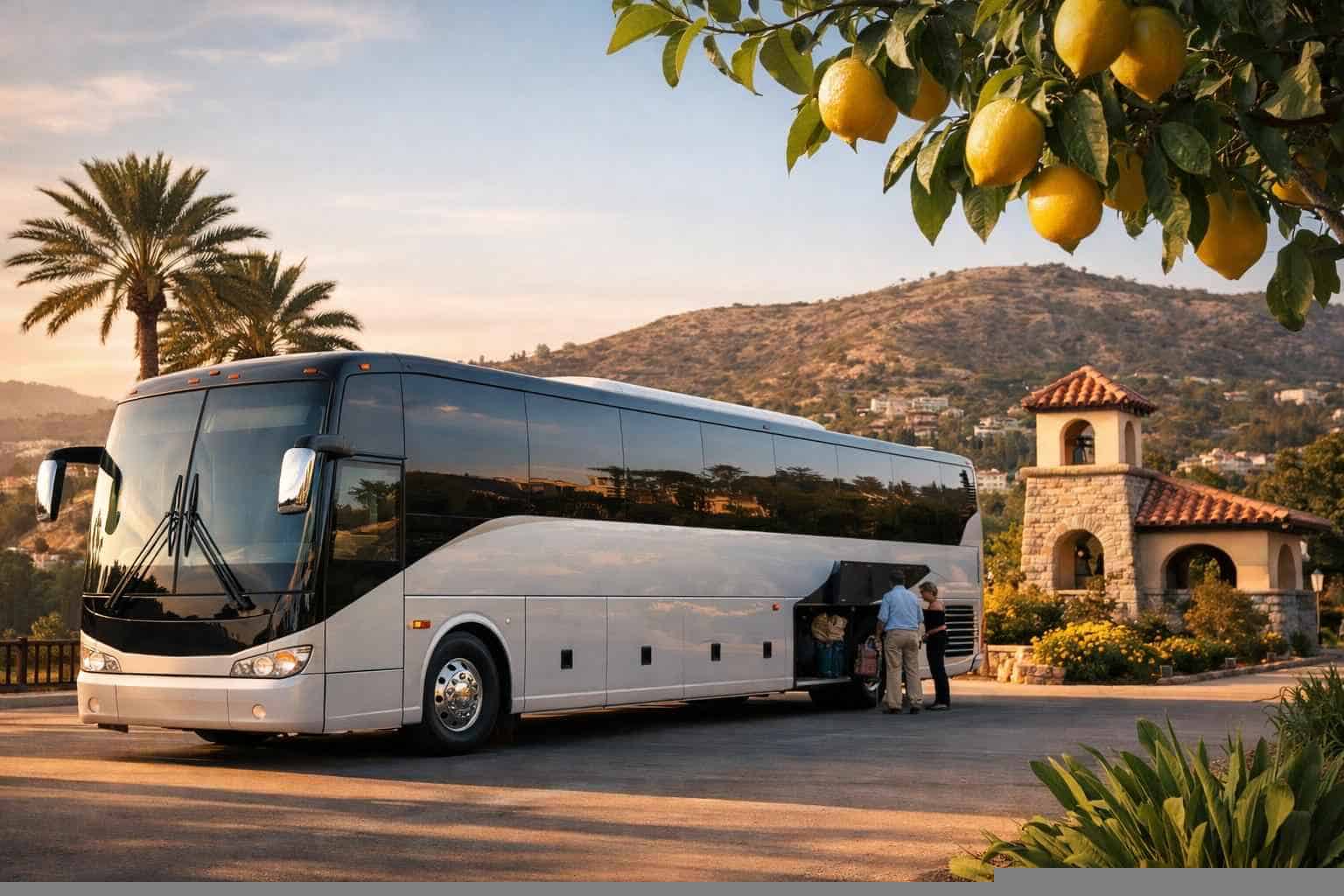 Charter Bus Rental Near Me Lemon Grove CA