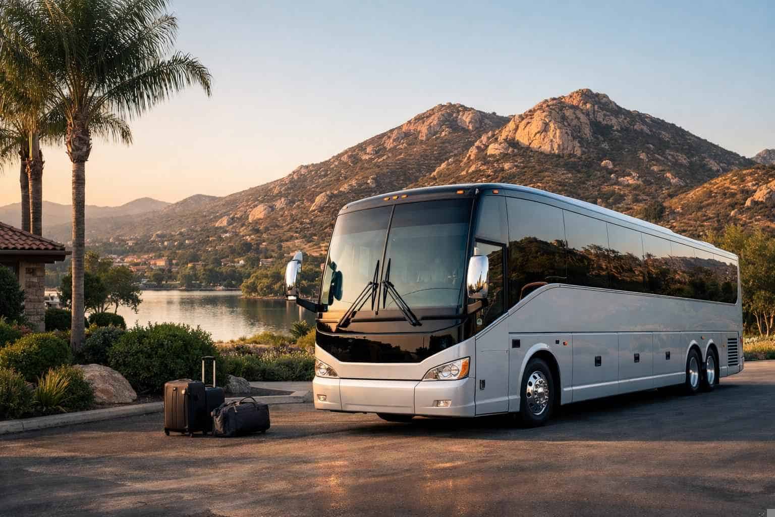 Charter Bus Rental Near Me Poway CA