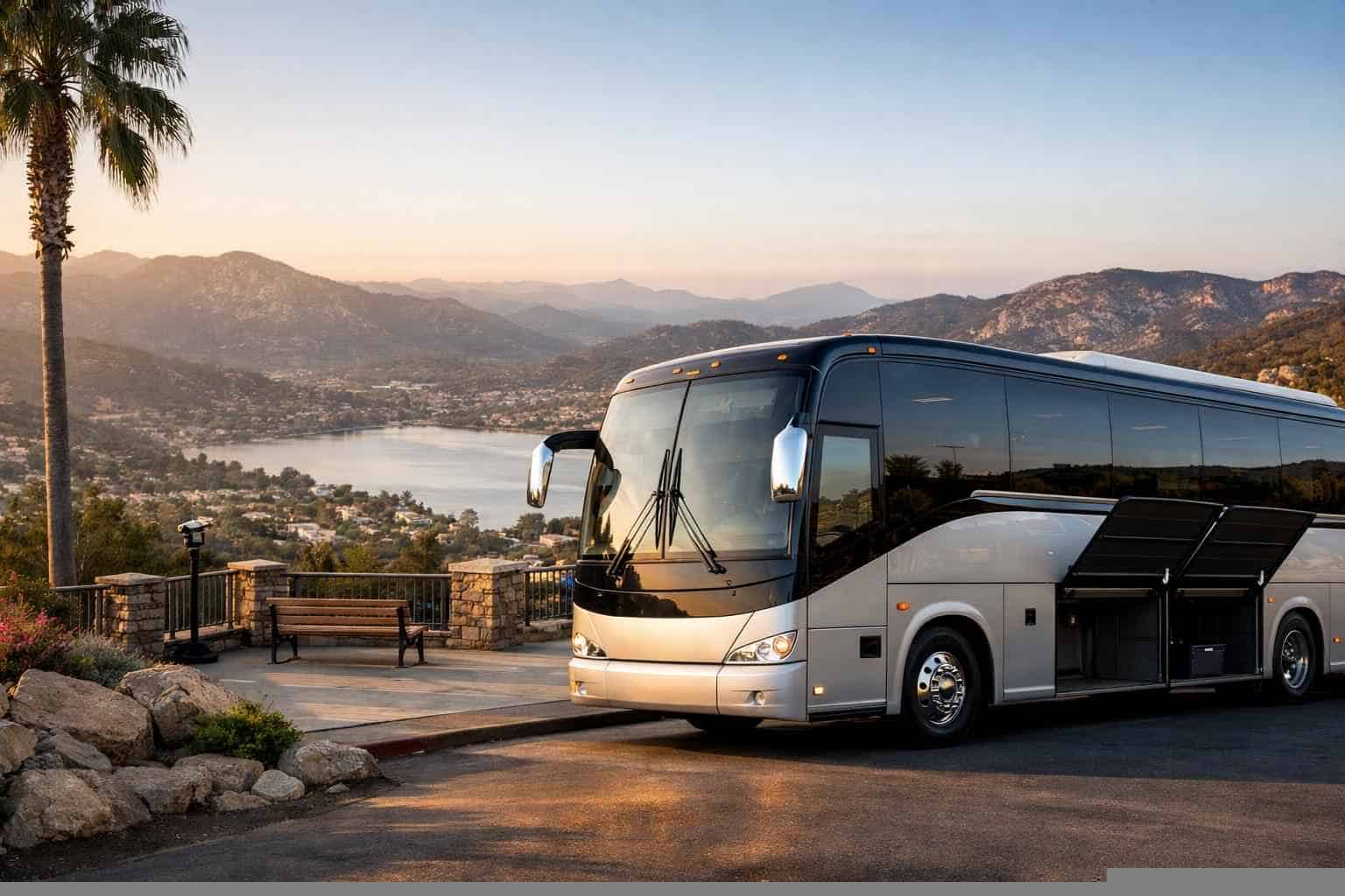 Charter Bus Rental Poway CA