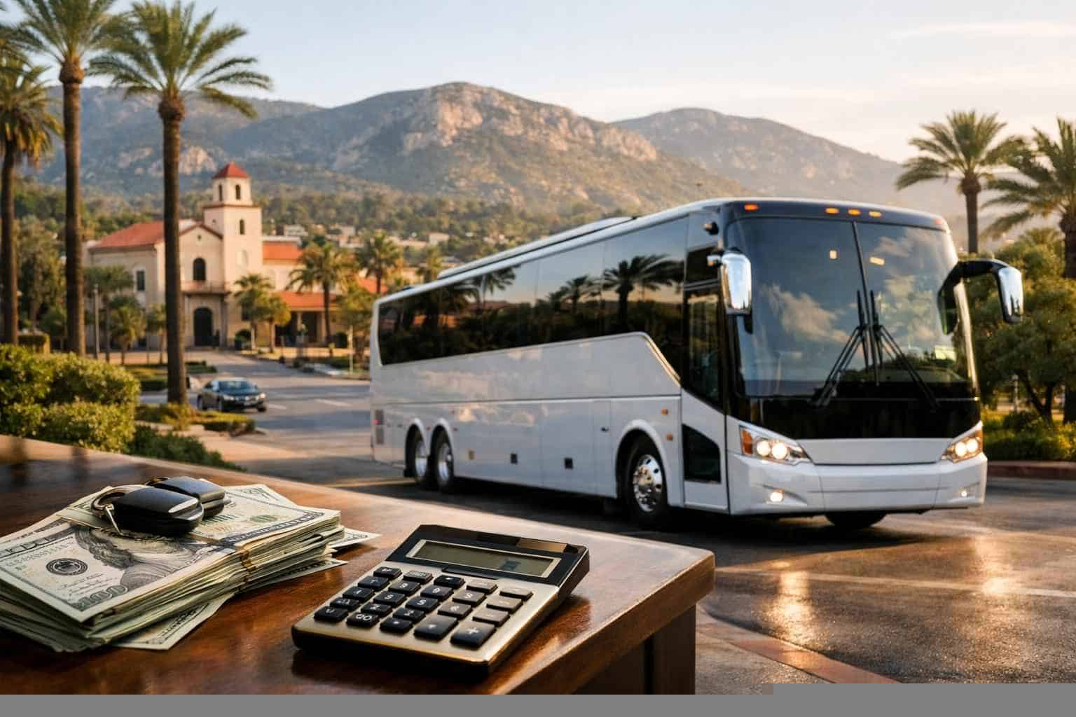 Charter Bus Rental Prices in El Cajon CA