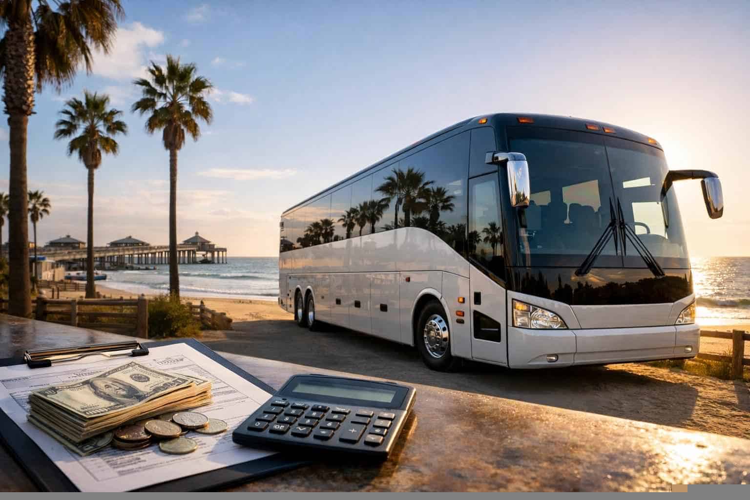 Charter Bus Rental Prices in Imperial Beach CA