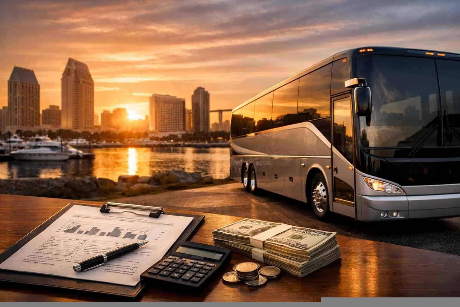 Charter Bus Rental Prices in San Diego CA