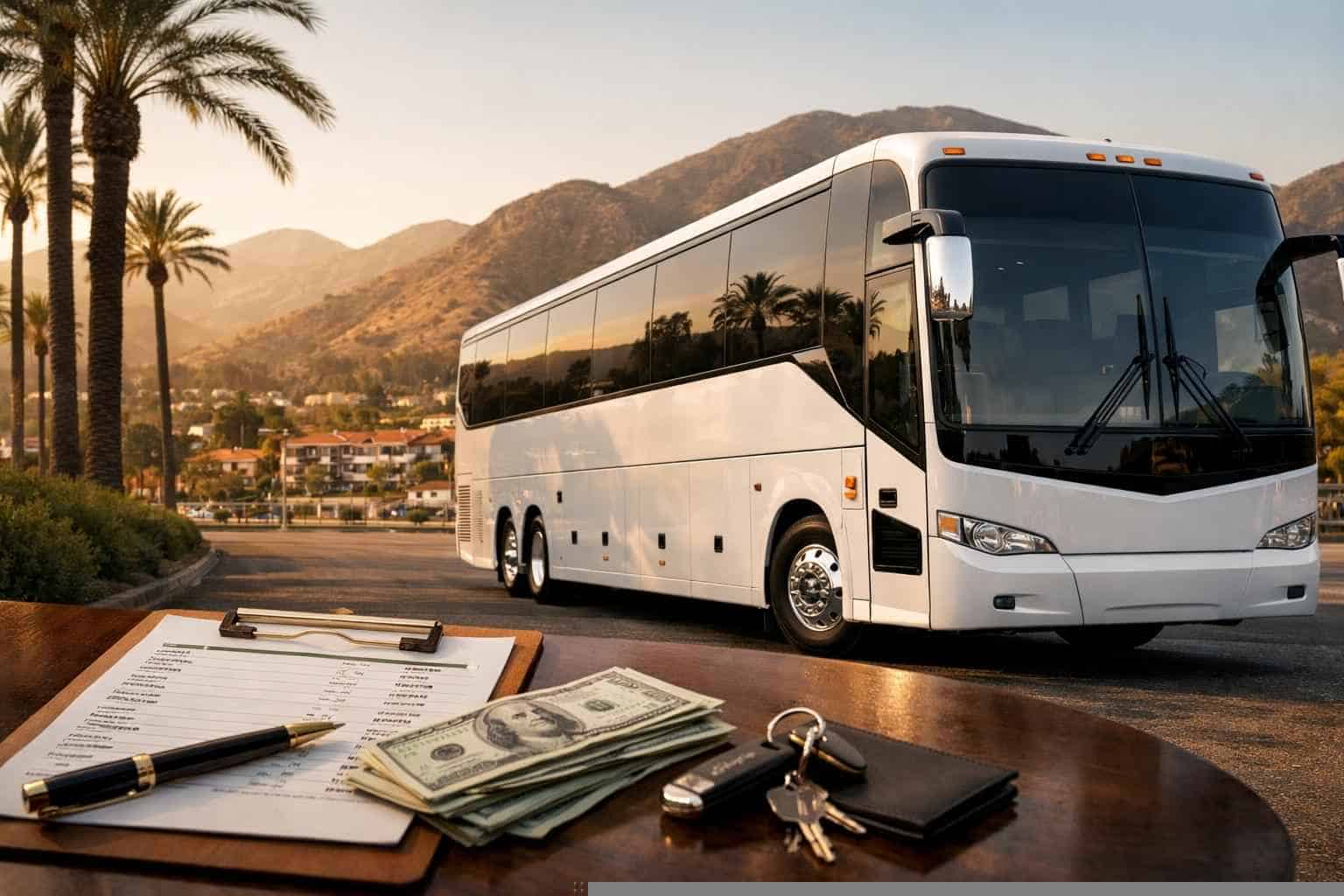 Charter Bus Rental Prices In Santee CA