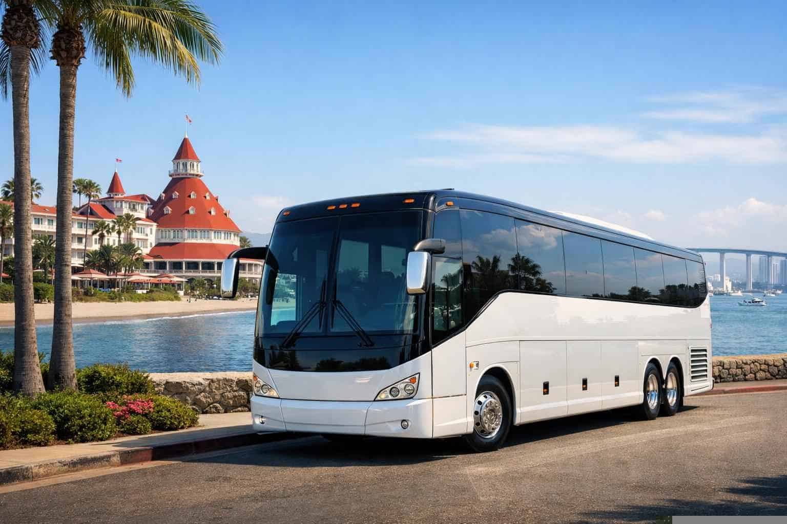 Charter Bus Rental Services in Coronado