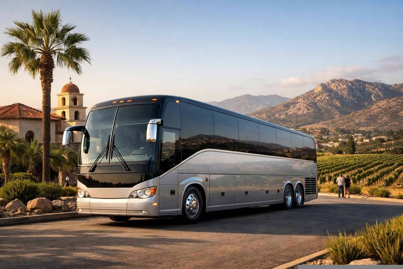 Charter Bus Rental Prices in Encinitas CA