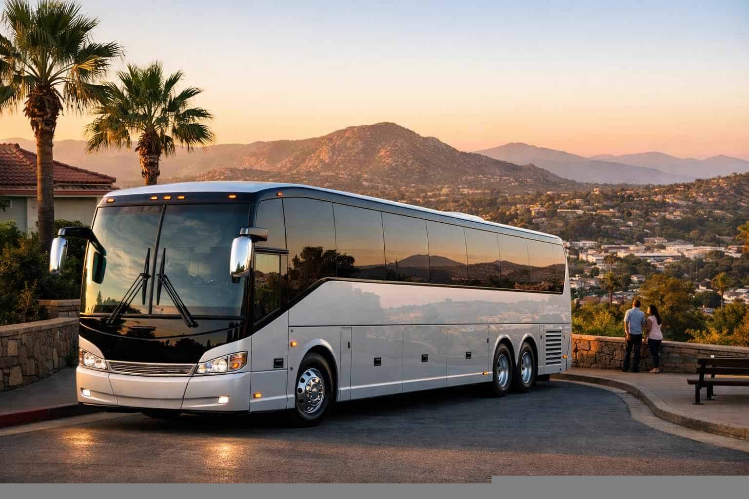 Charter Bus Rental Services in La Mesa