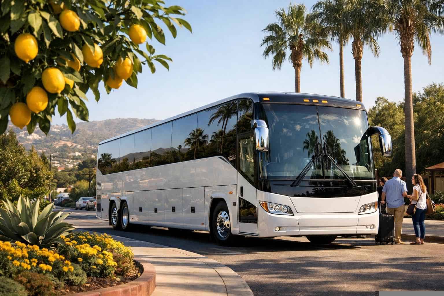 Charter Bus Rental Services in Lemon Grove