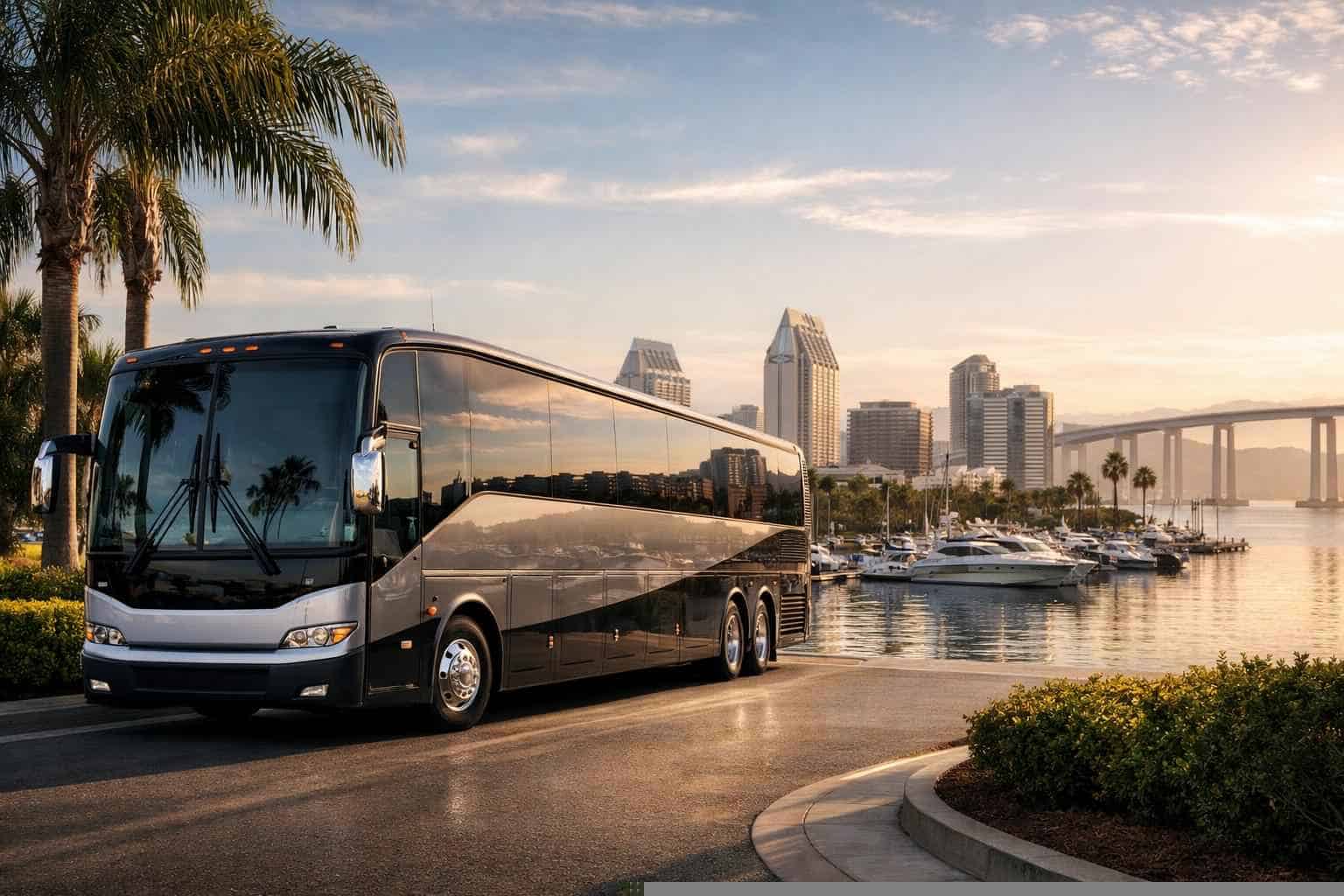 Charter Bus Rental Services in National City