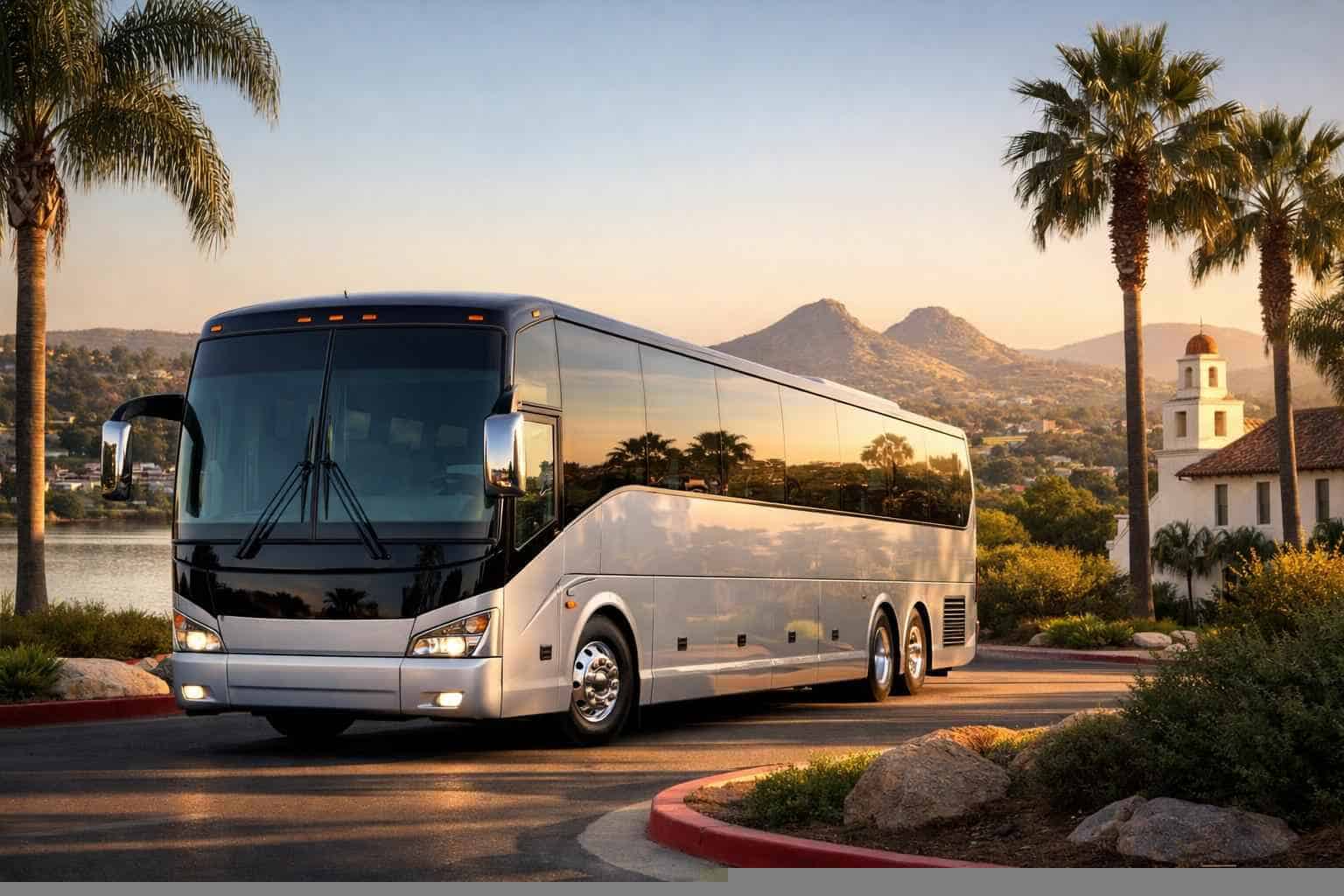 Charter Bus Rental Services in San Marcos