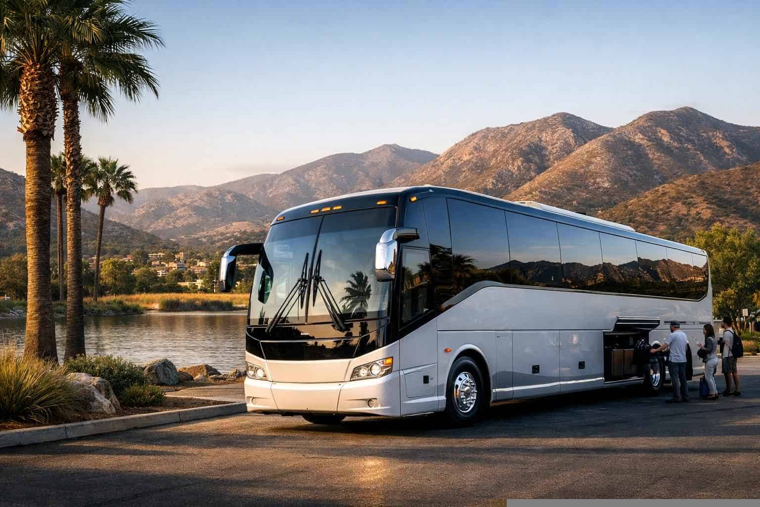 Charter Bus Rental Services In Santee