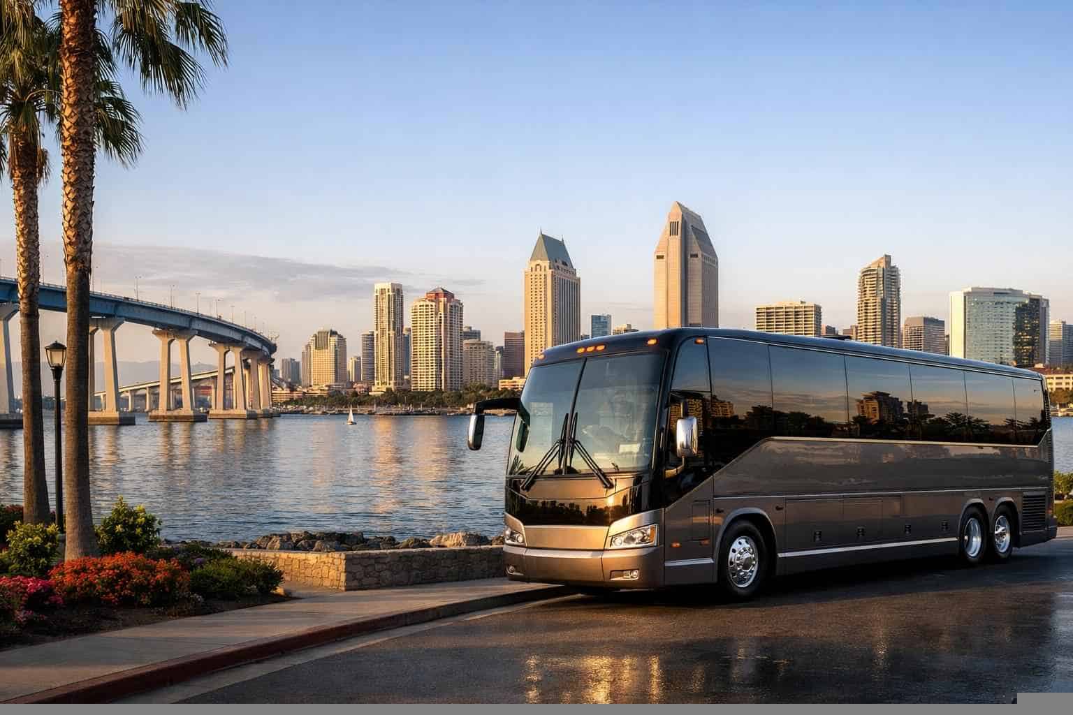 Charter Bus Service Coronado CA