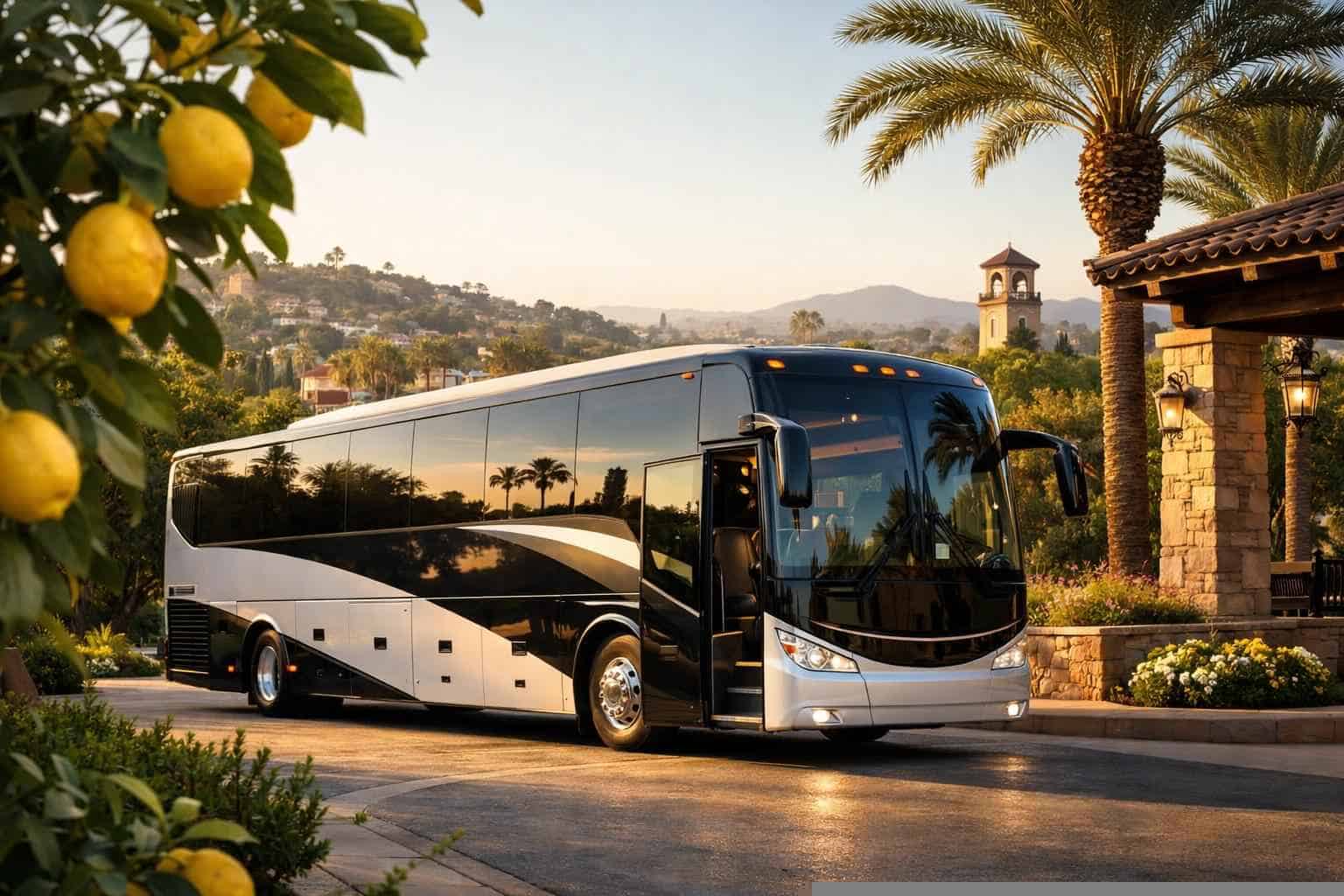 Charter Bus Service Lemon Grove CA