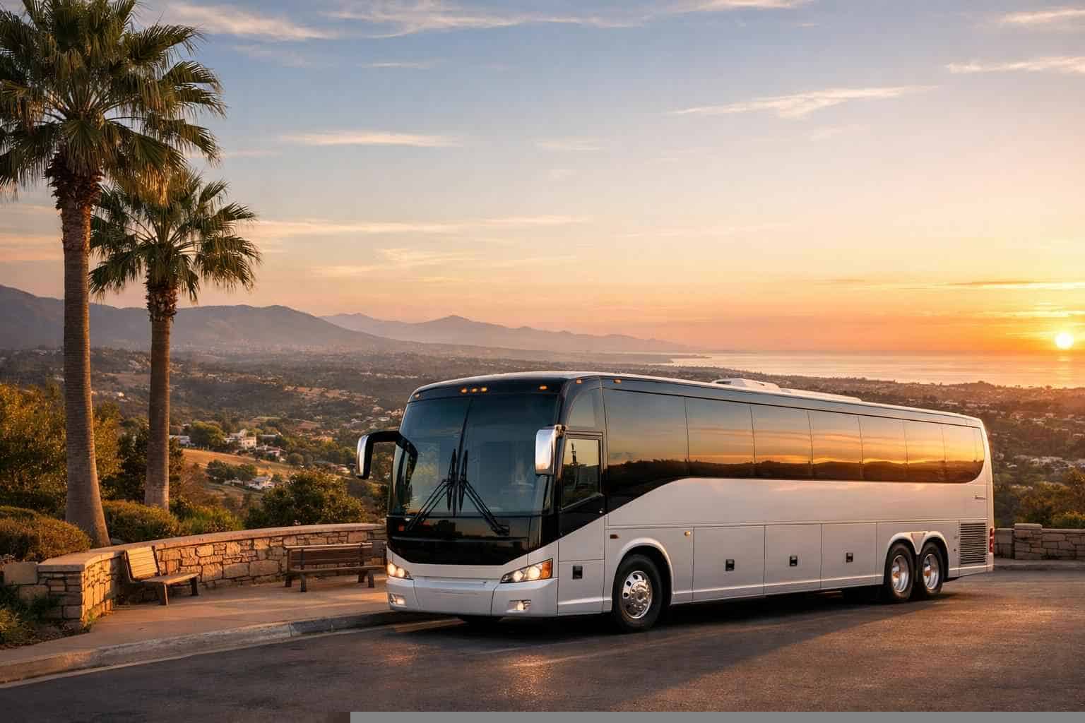 Charter Bus Service Vista CA