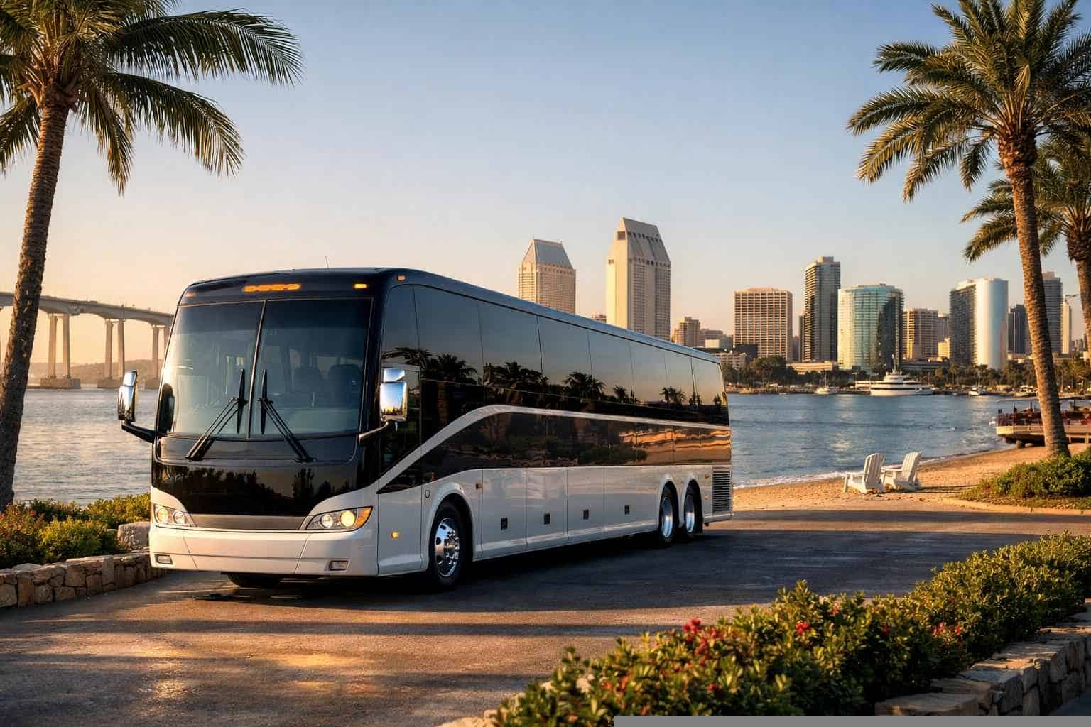 Charter Buses in Coronado California