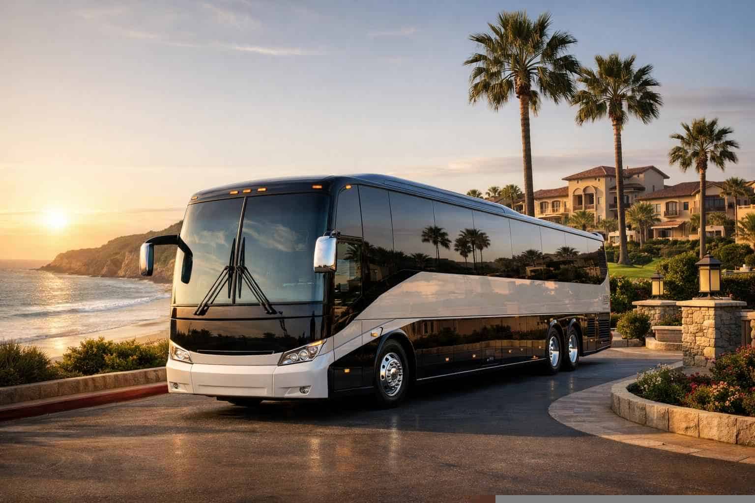 Charter Buses in Del Mar California