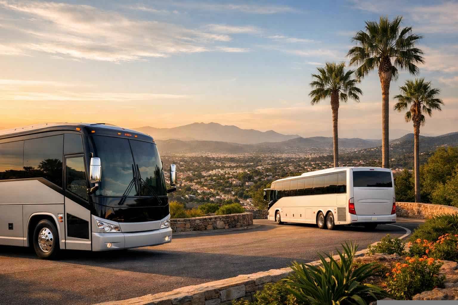 Charter Buses in Vista California