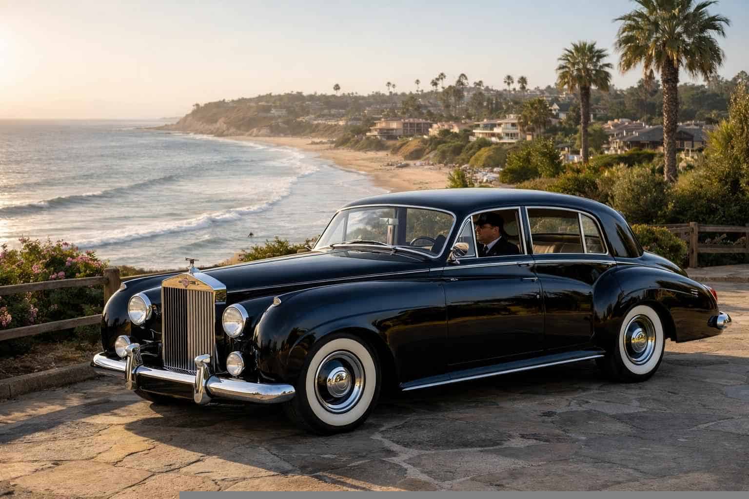 Chauffeured Classic Car Rental Del Mar CA