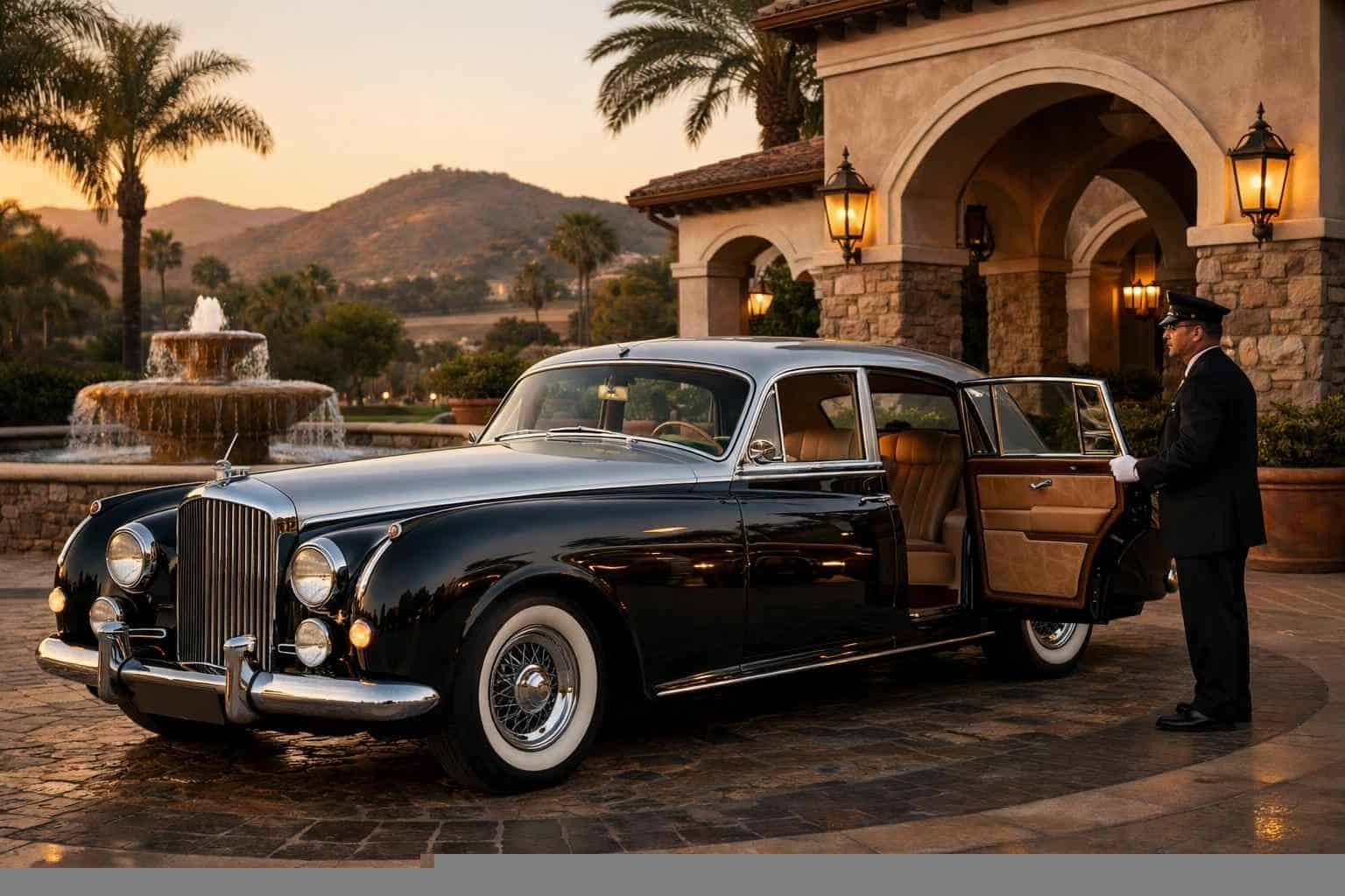 Chauffeured Classic Car Rental El Cajon CA