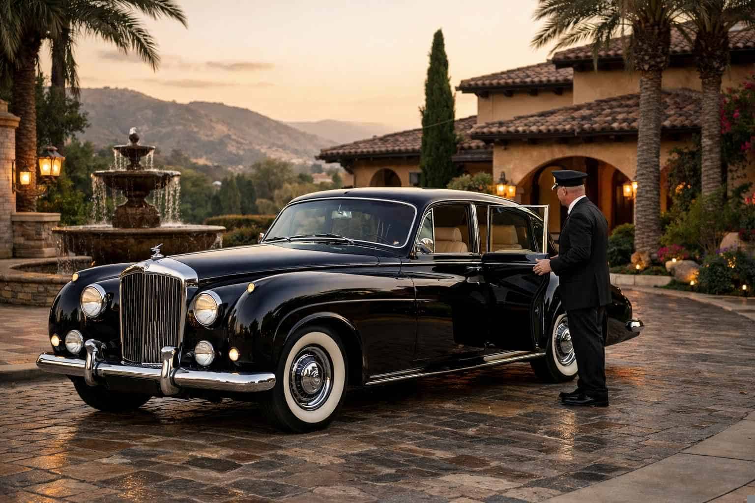 Chauffeured Classic Car Rental Escondido CA