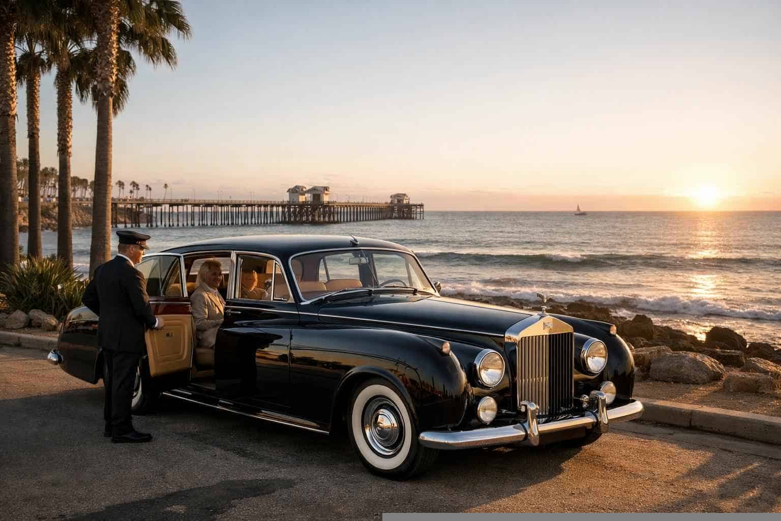 Chauffeured Classic Car Rental Oceanside CA