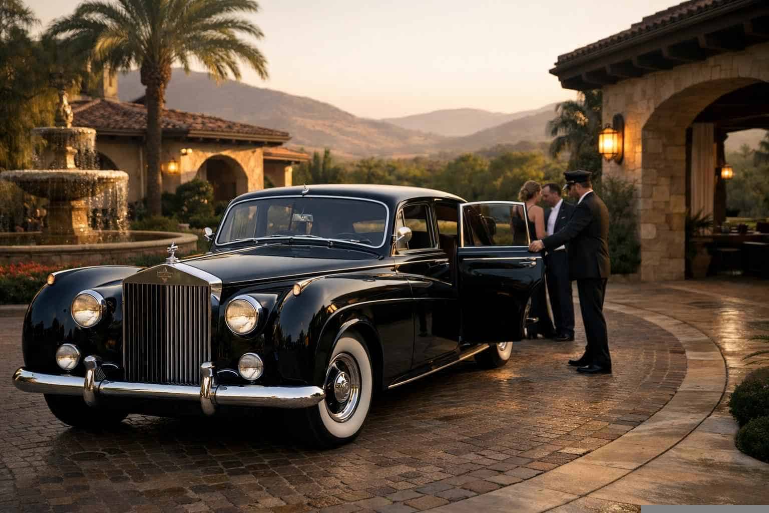 Chauffeured Classic Car Rental Poway CA
