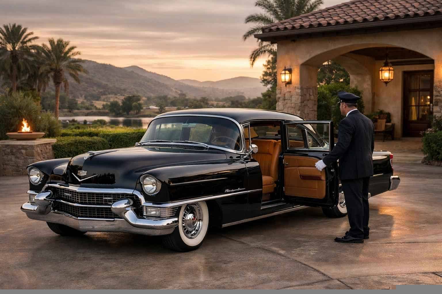 Chauffeured Classic Car Rental Santee CA