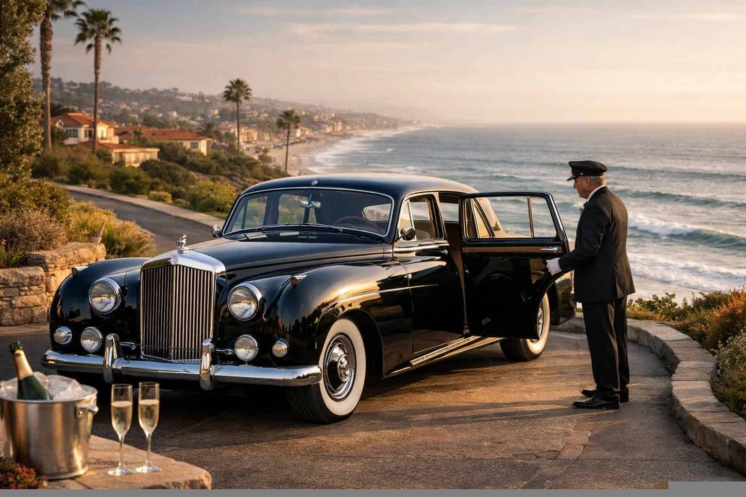 Classic Car Chauffeur Service Carlsbad CA