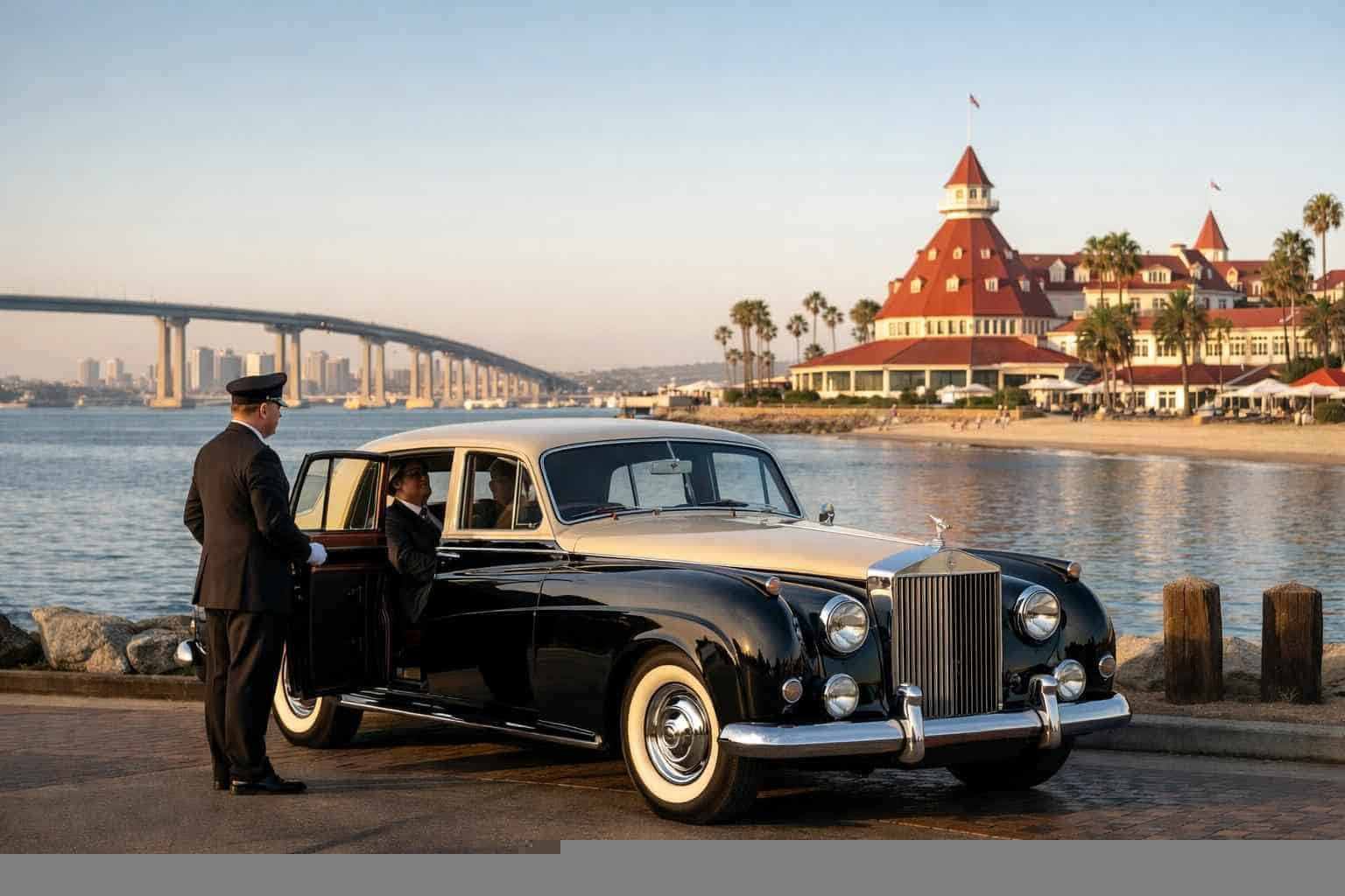 Classic Car Chauffeur Service Coronado CA