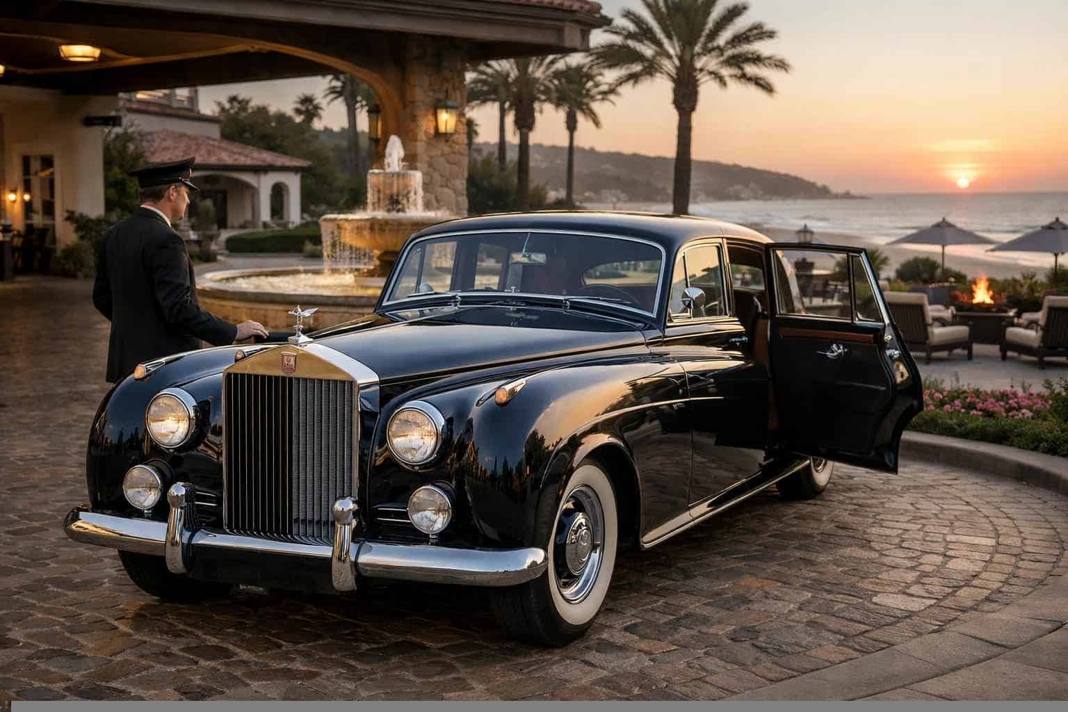 Classic Car Chauffeur Service Del Mar CA