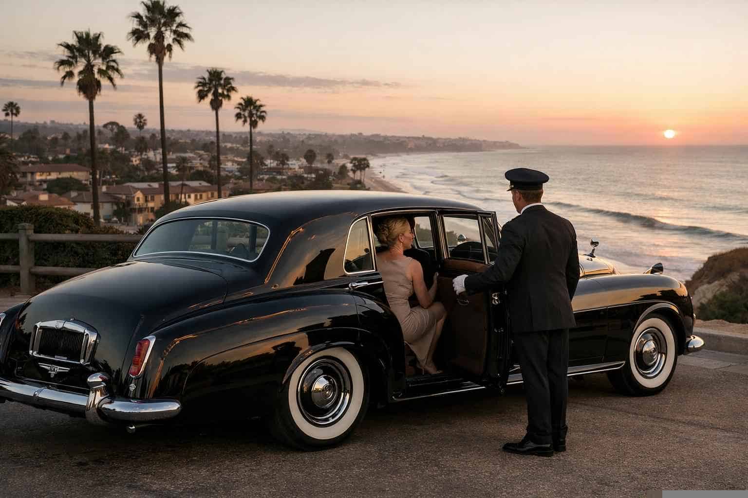 Chauffeured Classic Car Rental Lemon Grove CA