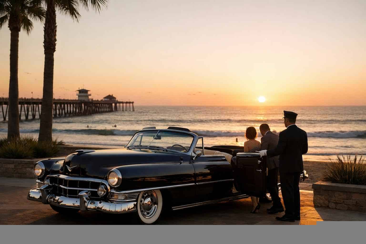 Classic Car Chauffeur Service Imperial Beach CA