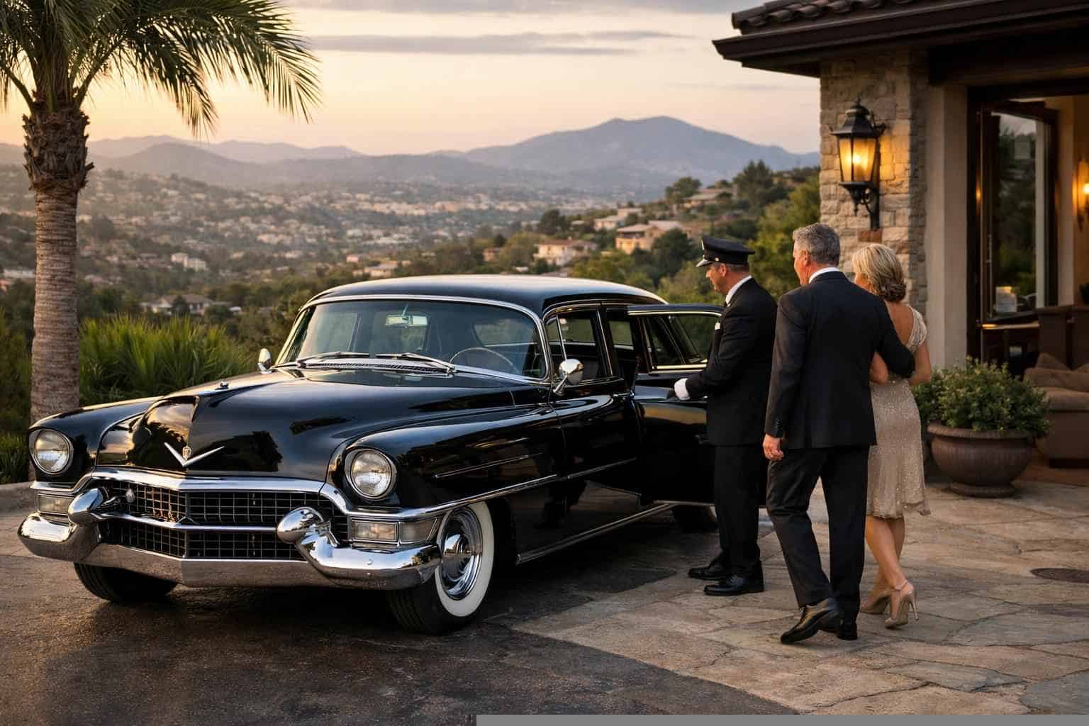 Classic Car Chauffeur Service La Mesa CA
