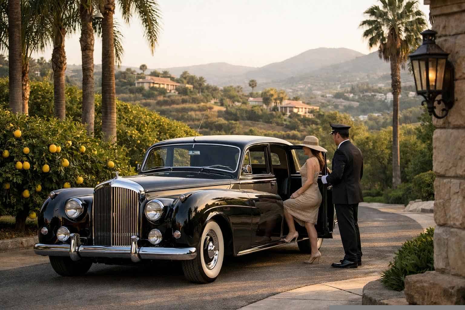 Classic Car Chauffeur Service Lemon Grove CA