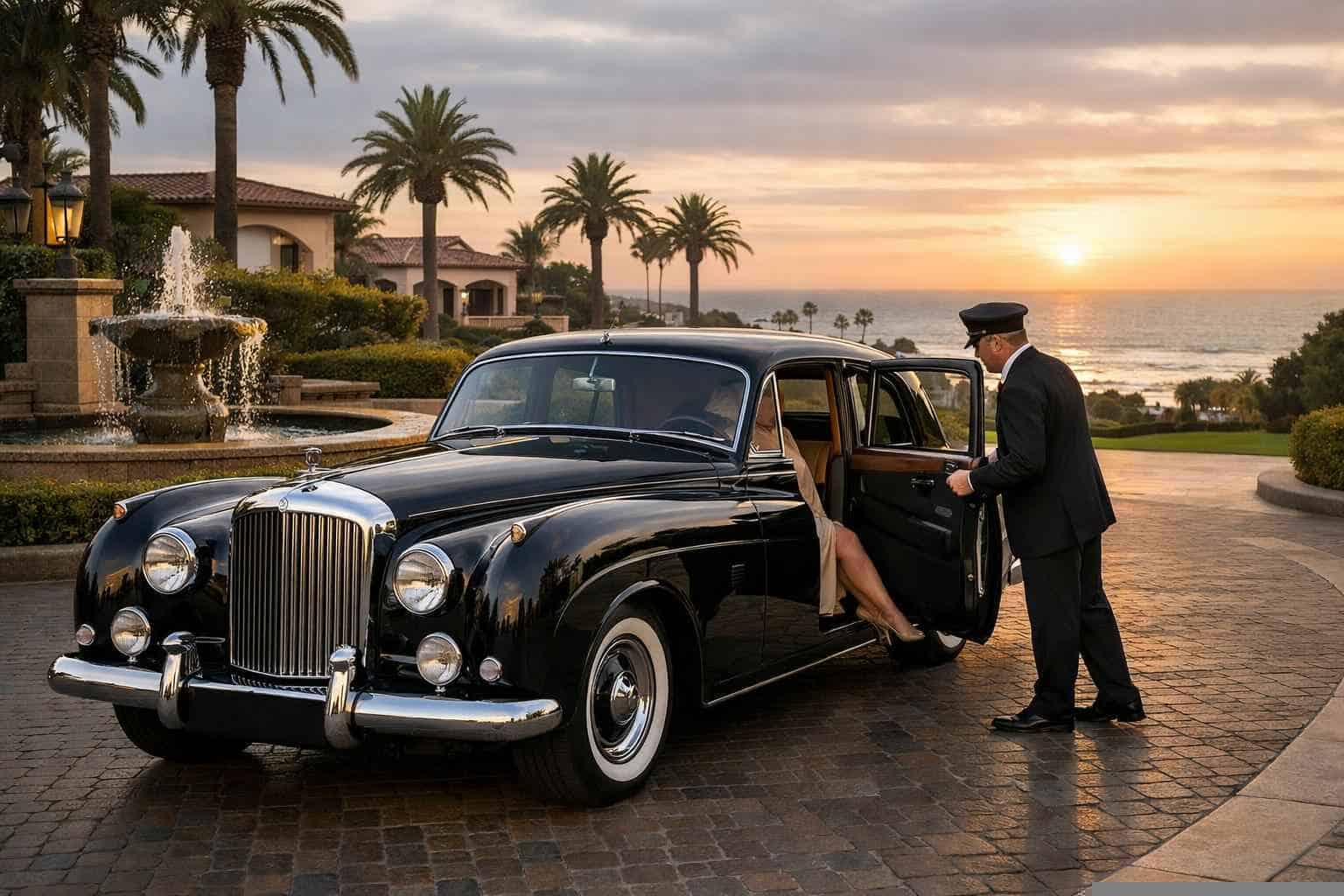Classic Car Chauffeur Service Near Me Carlsbad CA