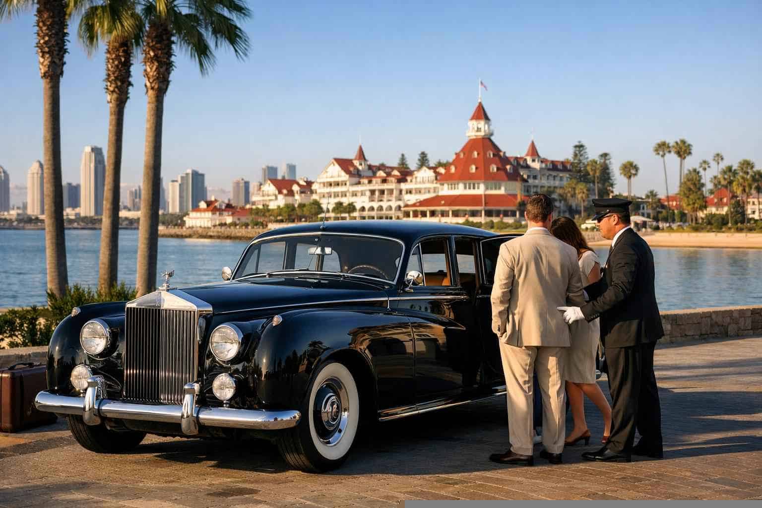 Classic Car Chauffeur Service Near Me Coronado CA