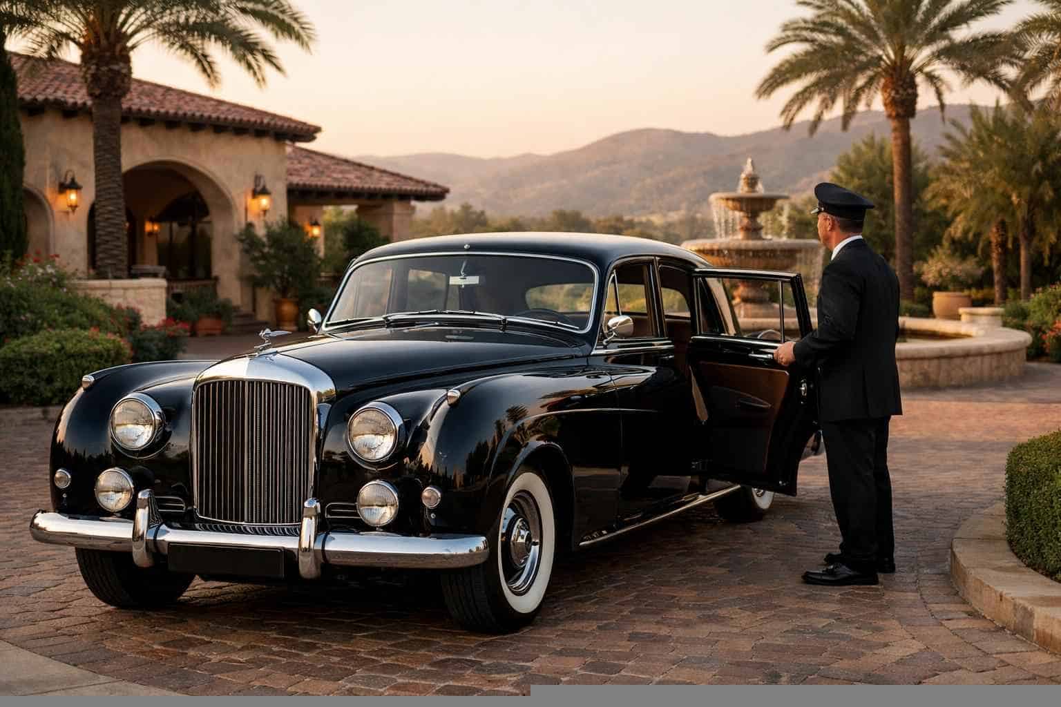 Classic Car Chauffeur Service Near Me Escondido CA