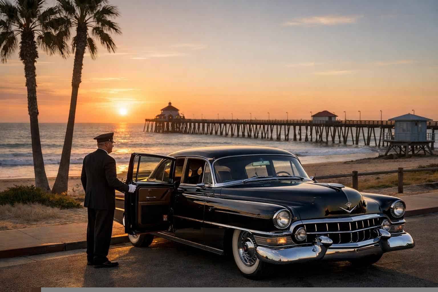 Classic Car Chauffeur Service Near Me Imperial Beach CA
