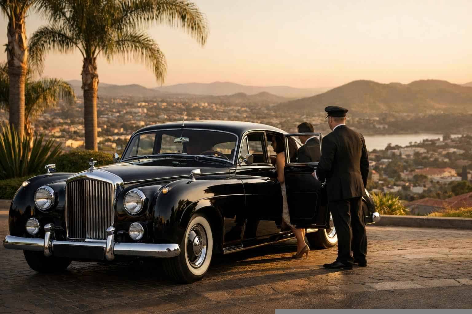 Classic Car Chauffeur Service Near Me La Mesa CA